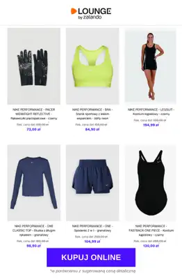 Lounge by Zalando - gazetka promocyjna Specjalne okazje:  Nike Performance od czwartku 26.02 do niedzieli 01.03 - strona 8