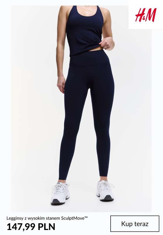 H&M - gazetka promocyjna Damska odzież sportowa SculptMove™ od czwartku 26.02  - strona 7
