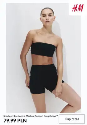 H&M - gazetka promocyjna Damska odzież sportowa SculptMove™ od czwartku 26.02  - strona 10