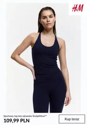 H&M - gazetka promocyjna Damska odzież sportowa SculptMove™ od czwartku 26.02  - strona 6