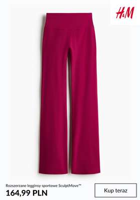 H&M - gazetka promocyjna Damska odzież sportowa SculptMove™ od czwartku 26.02  - strona 4