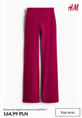 H&M - gazetka promocyjna Damska odzież sportowa SculptMove™ od czwartku 26.02  - strona 4