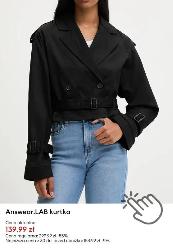 BEST SALE - gazetka promocyjna Answear | Wiosenne kurtki dla niej od czwartku 26.02  - strona 7