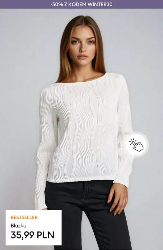 Sinsay - gazetka promocyjna -30% Zimowe Rabaty + darmowa dostawa od 70 PLN od czwartku 26.02 do poniedziałku 02.03 - strona 2