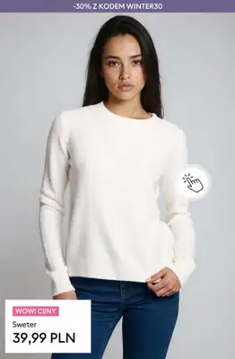 Sinsay - gazetka promocyjna -30% Zimowe Rabaty + darmowa dostawa od 70 PLN od czwartku 26.02 do poniedziałku 02.03 - strona 10