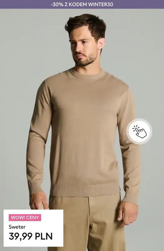 Sinsay - gazetka promocyjna -30% Zimowe Rabaty + darmowa dostawa od 70 PLN od czwartku 26.02 do poniedziałku 02.03 - strona 8