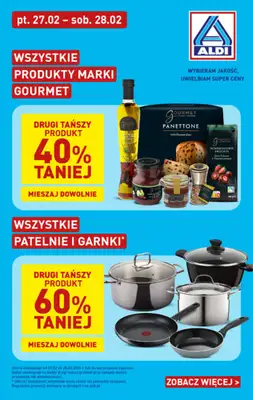 Aldi - gazetka promocyjna Mix okazji w super cenach Aldi! od piątku 27.02 do soboty 28.02 - strona 2