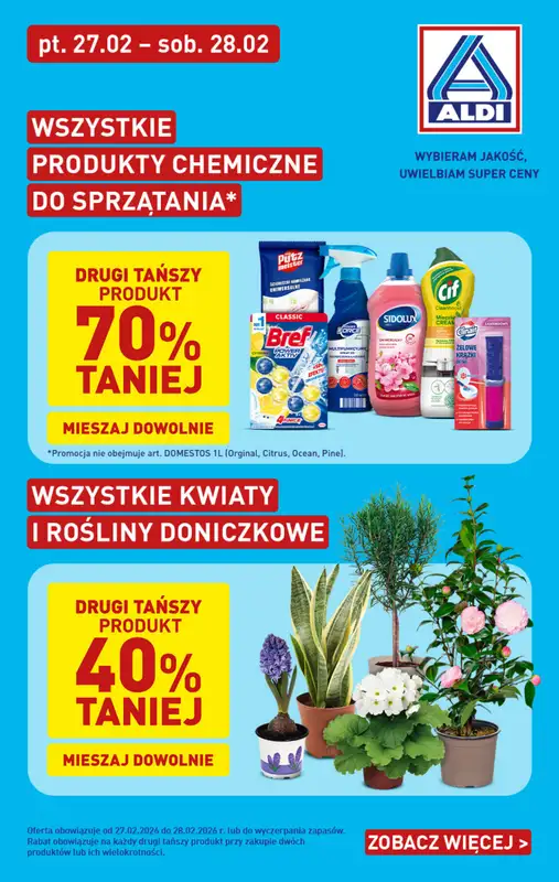 Aldi - gazetka promocyjna Mix okazji w super cenach Aldi!  