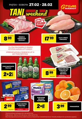 Gram Market - gazetka promocyjna Cały tydzień niskie ceny od piątku 27.02 do środy 04.03 - strona 2