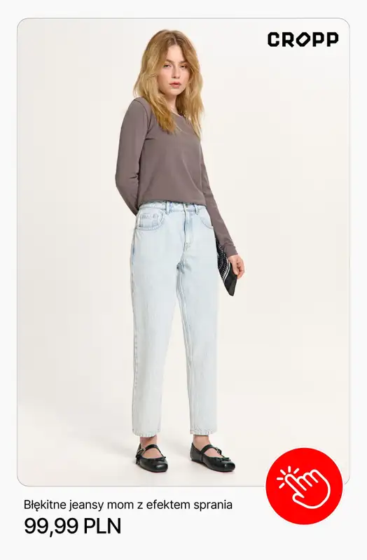 Cropp - gazetka promocyjna Jeansy damskie na wiosnę – znajdź swój fason od czwartku 26.02  - strona 7