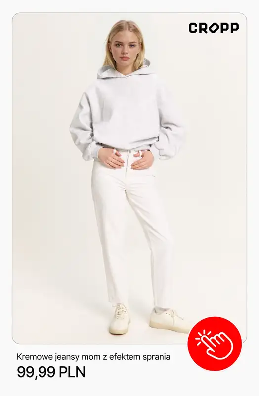Cropp - gazetka promocyjna Jeansy damskie na wiosnę – znajdź swój fason od czwartku 26.02  - strona 10