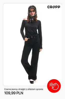 Cropp - gazetka promocyjna Jeansy damskie na wiosnę – znajdź swój fason od czwartku 26.02  - strona 6