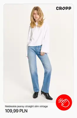 Cropp - gazetka promocyjna Jeansy damskie na wiosnę – znajdź swój fason od czwartku 26.02  - strona 5