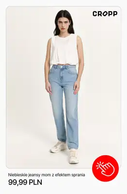 Cropp - gazetka promocyjna Jeansy damskie na wiosnę – znajdź swój fason od czwartku 26.02  - strona 3