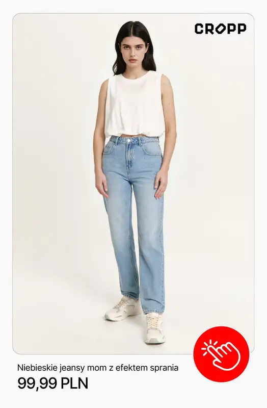 Cropp - gazetka promocyjna Jeansy damskie na wiosnę – znajdź swój fason od czwartku 26.02  - strona 3