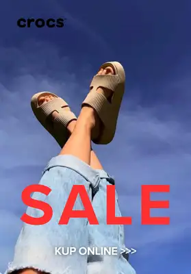 BEST SALE - gazetka promocyjna Crocs | Wyprzedaż od czwartku 26.02 