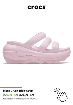 BEST SALE - gazetka promocyjna Crocs | Wyprzedaż od czwartku 26.02  - strona 4