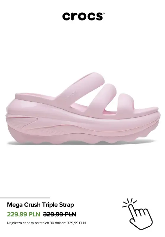 BEST SALE - gazetka promocyjna Crocs | Wyprzedaż od czwartku 26.02  - strona 4