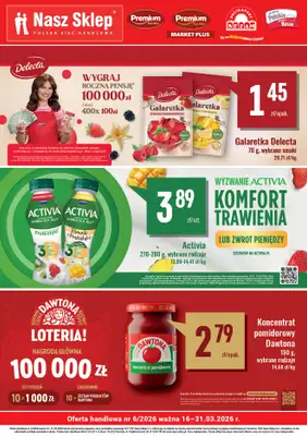 Delikatesy Sezam - gazetka promocyjna Billboard od poniedziałku 16.03 do wtorku 31.03