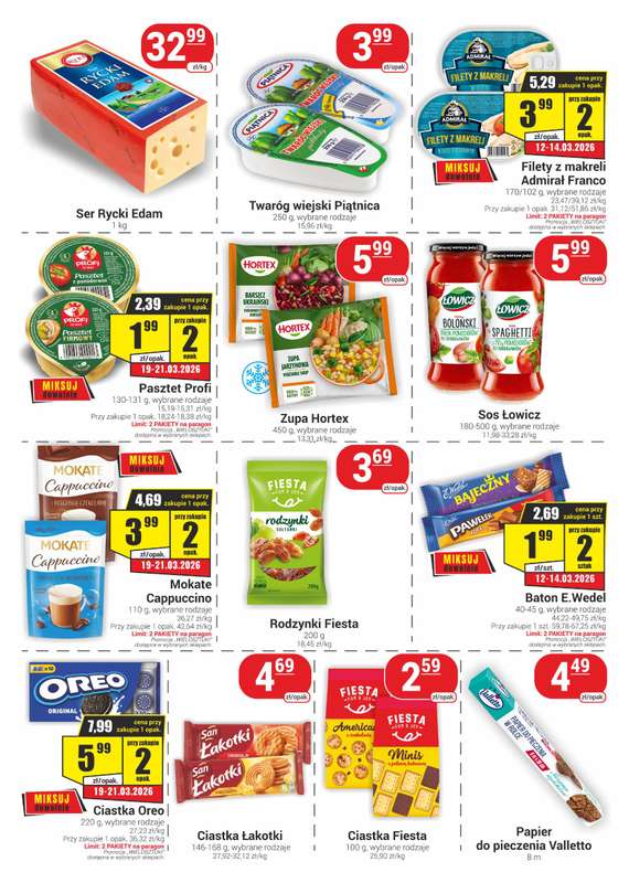 Delikatesy Sezam - gazetka promocyjna Gazetka od czwartku 12.03 do środy 25.03 - strona 3