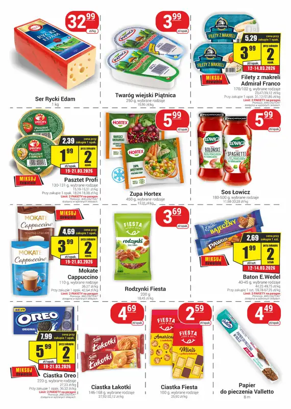 Delikatesy Sezam - gazetka promocyjna Gazetka od czwartku 12.03 do środy 25.03 - strona 3