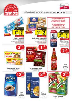 Delikatesy Sezam - gazetka promocyjna Gazetka od czwartku 12.03 do środy 25.03
