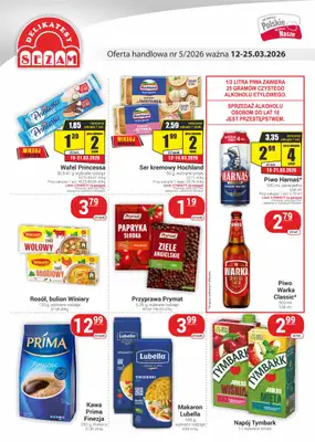 Delikatesy Sezam - gazetka promocyjna Gazetka od czwartku 12.03 do środy 25.03
