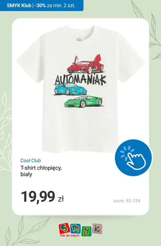 Smyk - gazetka promocyjna -30% na NOWĄ KOLEKCJĘ przy min 2 szt. - dla Klubowiczów! od czwartku 26.02 do poniedziałku 02.03 - strona 6