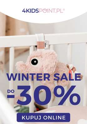 BEST SALE - gazetka promocyjna 4kidspoint | Do -30% winter sale od czwartku 26.02 