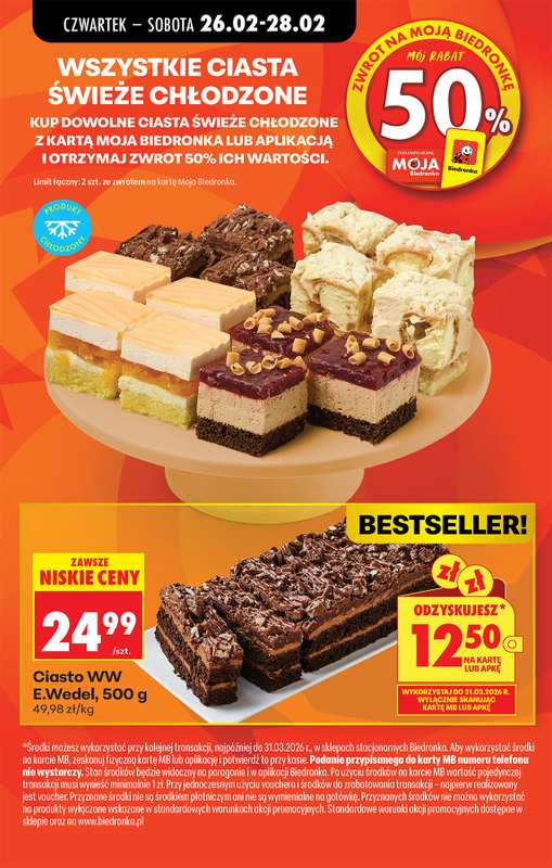 Biedronka - gazetka promocyjna Od czwartku od czwartku 26.02 do środy 04.03 - strona 5