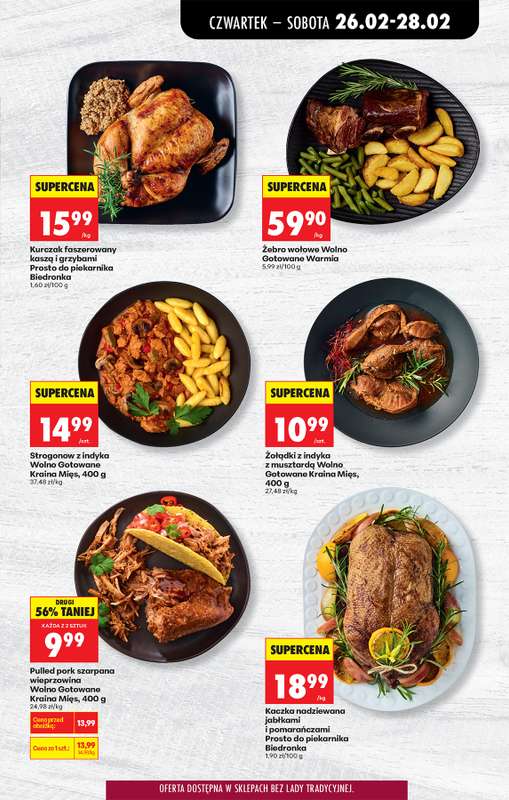 Biedronka - gazetka promocyjna Od czwartku od czwartku 26.02 do środy 04.03 - strona 45