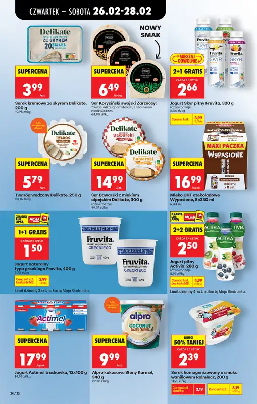 Biedronka - gazetka promocyjna Od czwartku, Z ladą tradycyjną od czwartku 26.02 do środy 04.03 - strona 58