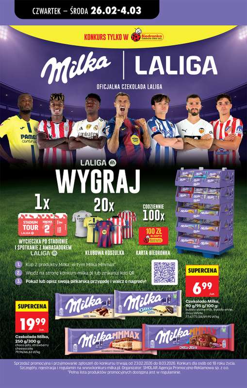 Biedronka - gazetka promocyjna Od czwartku, Z ladą tradycyjną od czwartku 26.02 do środy 04.03 - strona 72
