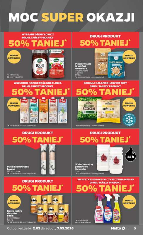 Netto - gazetka promocyjna Gazetka od poniedziałku 02.03 do soboty 07.03 - strona 5