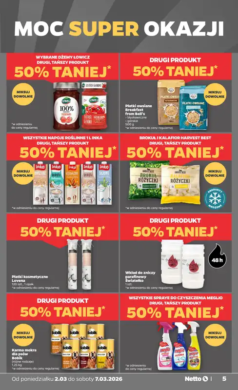 Netto - gazetka promocyjna Gazetka od poniedziałku 02.03 do soboty 07.03 - strona 5