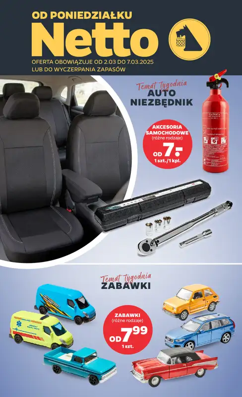 Netto - gazetka promocyjna Gazetka od poniedziałku 02.03 do soboty 07.03 - strona 34
