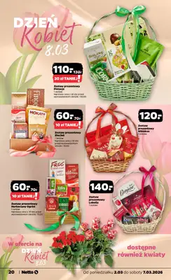 Netto - gazetka promocyjna Gazetka od poniedziałku 02.03 do soboty 07.03 - strona 20