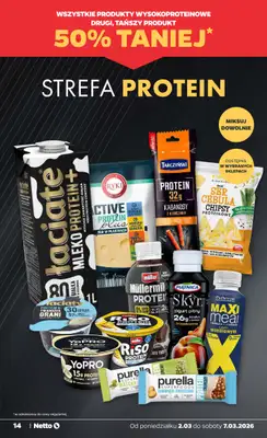 Netto - gazetka promocyjna Gazetka od poniedziałku 02.03 do soboty 07.03 - strona 14