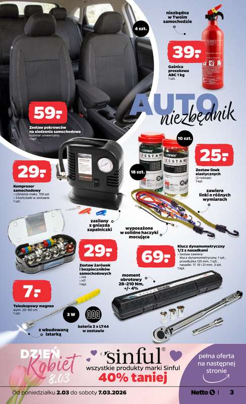 Netto - gazetka promocyjna Gazetka od poniedziałku 02.03 do soboty 07.03 - strona 36