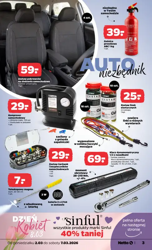 Netto - gazetka promocyjna Gazetka od poniedziałku 02.03 do soboty 07.03 - strona 36