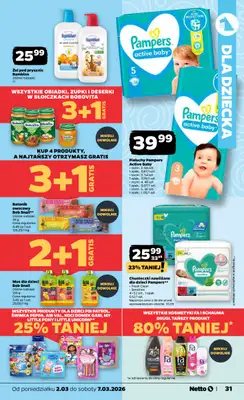 Netto - gazetka promocyjna Gazetka od poniedziałku 02.03 do soboty 07.03 - strona 31