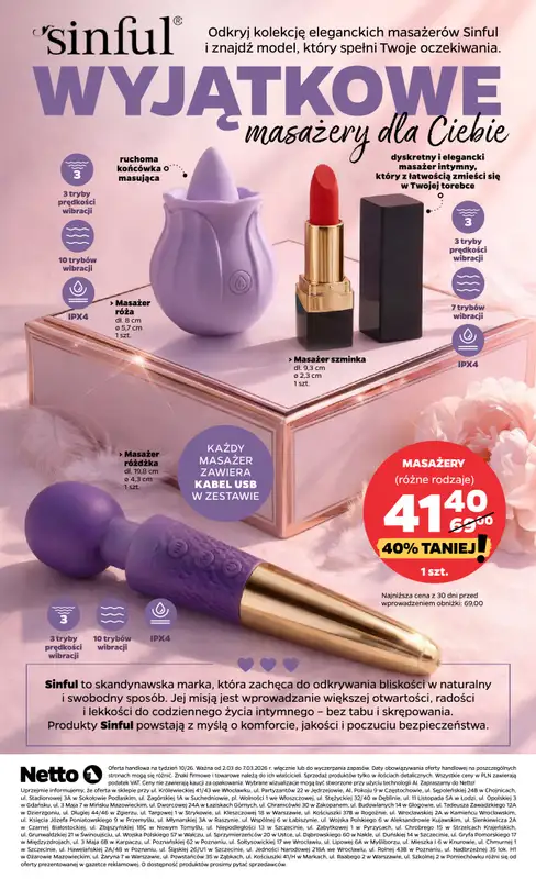 Netto - gazetka promocyjna Gazetka od poniedziałku 02.03 do soboty 07.03 - strona 37