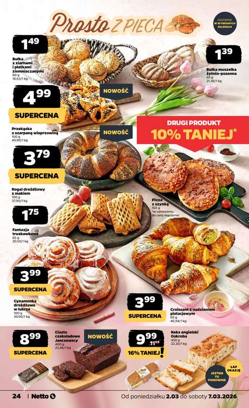 Netto - gazetka promocyjna Gazetka od poniedziałku 02.03 do soboty 07.03 - strona 24