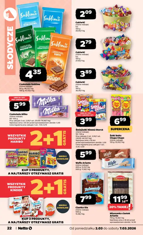 Netto - gazetka promocyjna Gazetka od poniedziałku 02.03 do soboty 07.03 - strona 22
