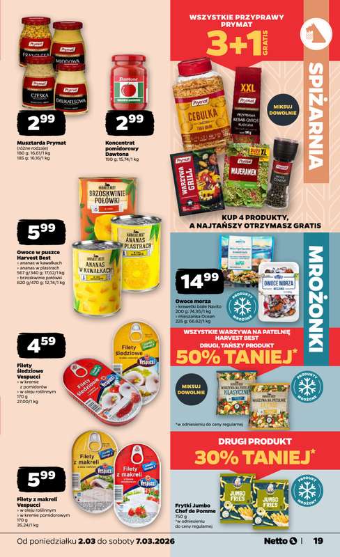 Netto - gazetka promocyjna Gazetka od poniedziałku 02.03 do soboty 07.03 - strona 19