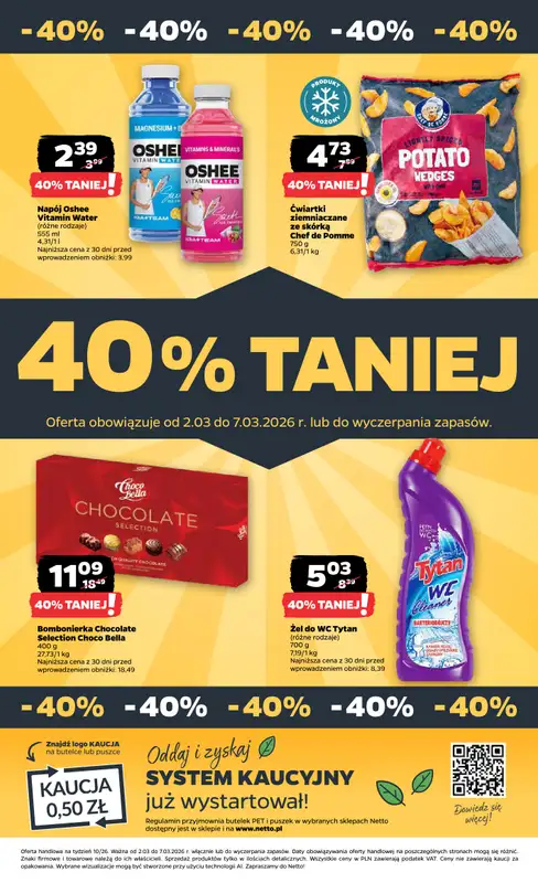 Netto - gazetka promocyjna Gazetka od poniedziałku 02.03 do soboty 07.03 - strona 32