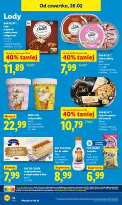 Lidl - gazetka promocyjna Oferta od czwartku od czwartku 26.02 do soboty 28.02 - strona 40