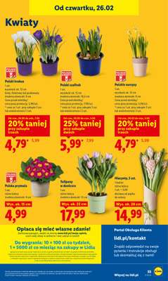 Lidl - gazetka promocyjna Oferta od czwartku od czwartku 26.02 do soboty 28.02 - strona 57