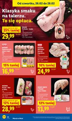 Lidl - gazetka promocyjna Oferta od czwartku od czwartku 26.02 do soboty 28.02 - strona 26