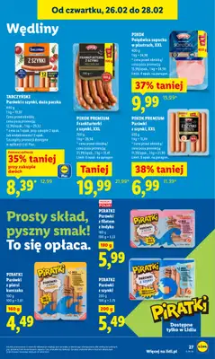 Lidl - gazetka promocyjna Oferta od czwartku od czwartku 26.02 do soboty 28.02 - strona 29